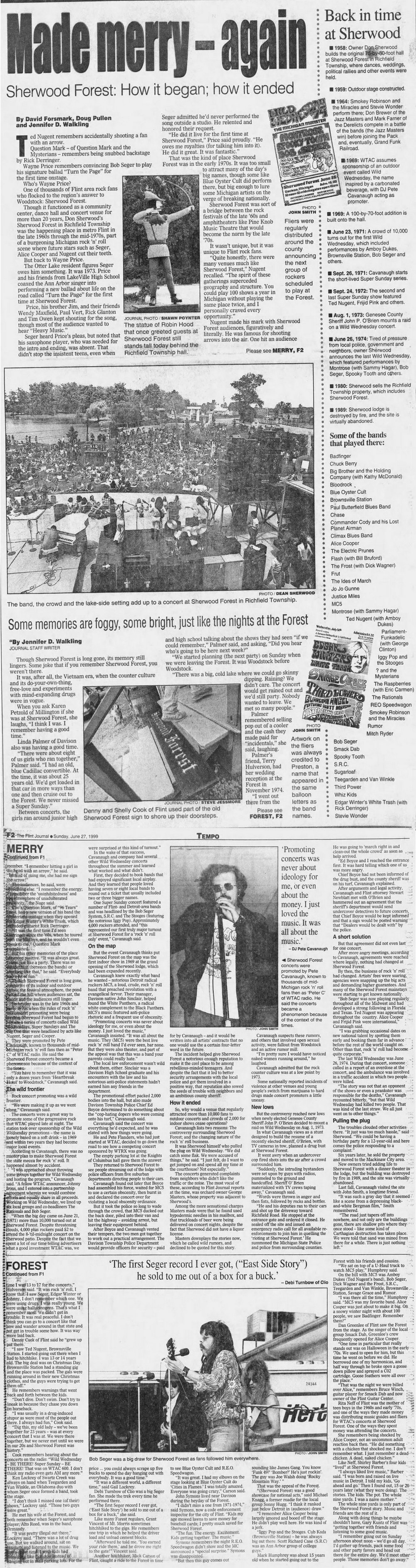 Sherwood Forest - Jun 27 1999 Article (newer photo)